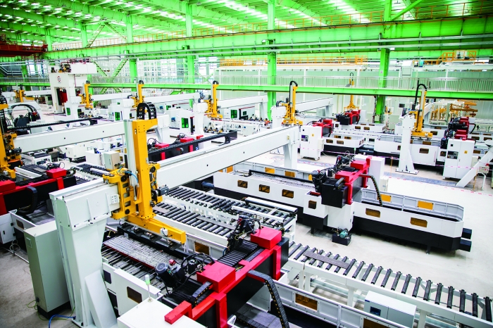 南钢JIT+C2M智能工厂。企业供图